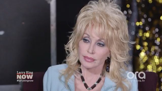 Dolly Parton on Larry King Now, speaking about faith and judgment.