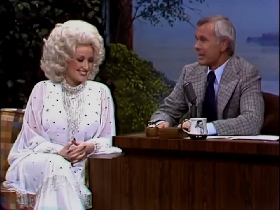 Dolly Parton on The Tonight Show in 1977, from Guitar Gods Unleashed.